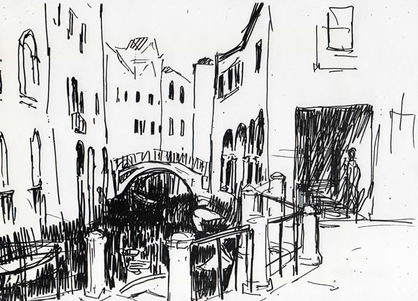Studio angolo di Venezia, 1968, Roma, collezione privata